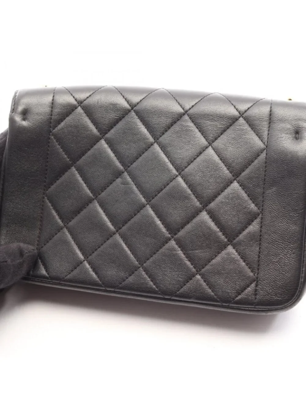 Chanel Shoulder Bag Chic with Me Quilted Black Lambskin Small Chain